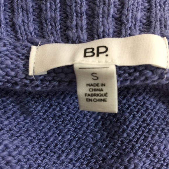 ๐ BP Straight up Sweater Tank Top. Blue. Sz.S. - Picture 6 of 10